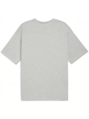 Pánske tričko PUMA M GRAPHIC OVERSIZE TEE 52762604 SVETLOSIVÝ VRES