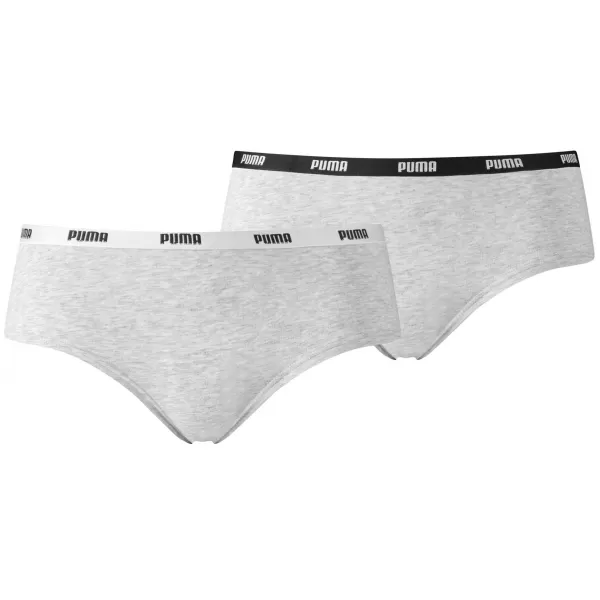  Nohavičky PUMA WOMEN HIPSTER 2P PACK 90785205 ŠEDÁ 