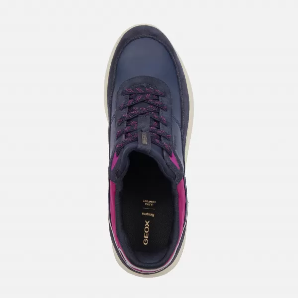  Dámske tenisky GEOX SPHERICA PLUS FAST IN G009589 TMAVO MODRÁ 