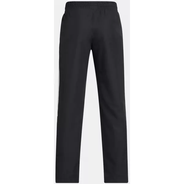  Chlapčenské športové nohavice UNDER ARMOUR UA B RIVAL WVN PANT 1390155-001 ČIERNA 