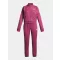Dievčenská súprava UNDER ARMOUR UA ICON KNIT CROP TRACKSUIT 1386528-659 ČERVENÁ