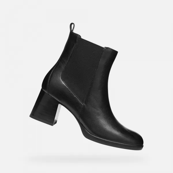  Dámske topánky GEOX WALK PLEASURE 55 G009736 ČIERNA 