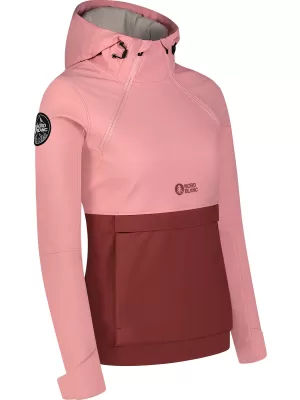 Dámska softshell Anorac NORDBLANC NBWSL8275 SVETLO RUŽOVÝ