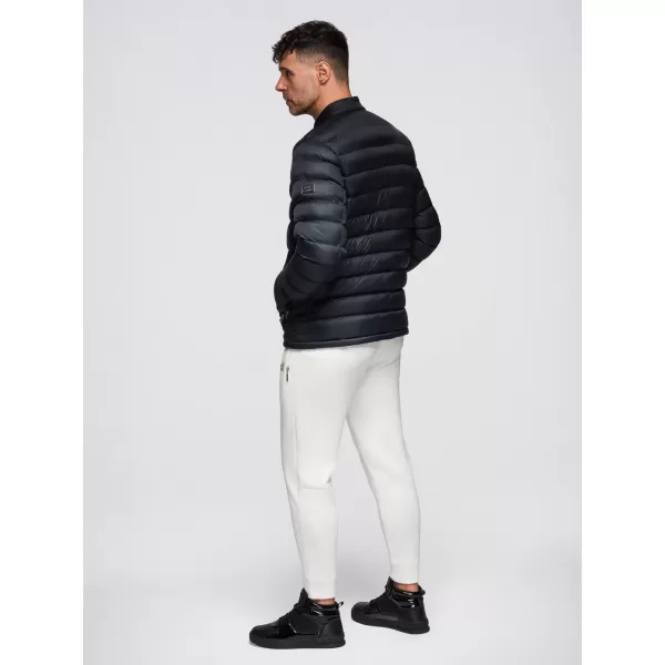  Pánská bunda OMBRE OM-JAFL-0109 ČIERNY 