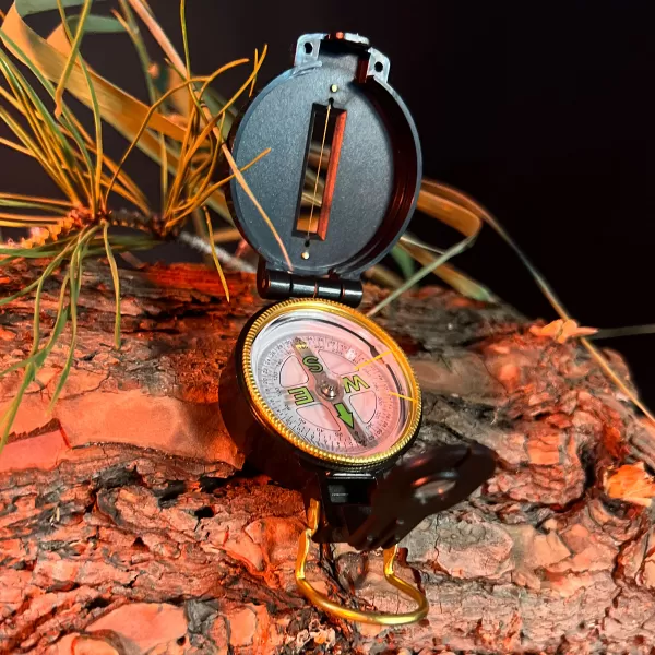  Kompas PENTAGON WANDERER COMPASS D19029 ČIERNA 