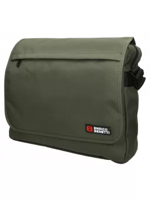 Pánska taška ENRICO BENETTI Amsterdam Shoulder Bag OLIVOVÝ