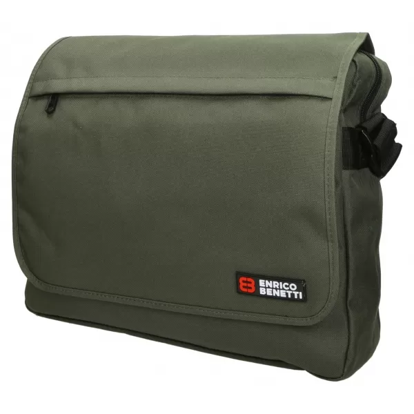  Pánska taška ENRICO BENETTI Amsterdam Shoulder Bag OLIVOVÝ 