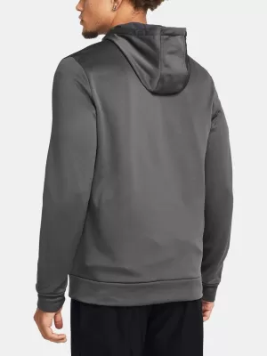 Pánska mikina UNDER ARMOUR UA ARMOUR FLEECE FZ HOODIE 1373357-025 SIVÁ