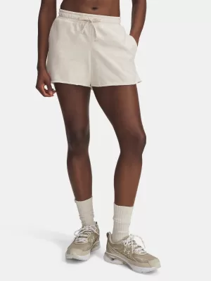 Dámske šortky UNDER ARMOUR UA RIVAL TERRY SHORT 1389657-783 HNEDÁ