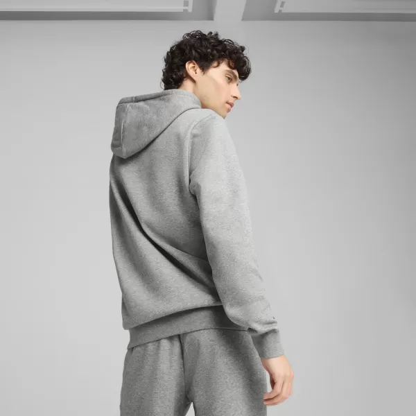  Pánska mikina PUMA ESS HOODIE FL 68257803 STREDNE SIVÝ VRES 