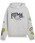 Pánska mikina PUMA HOOPERHOTLINE PULLOVER HOODIE 63282703 SVETLOSIVÝ VRES
