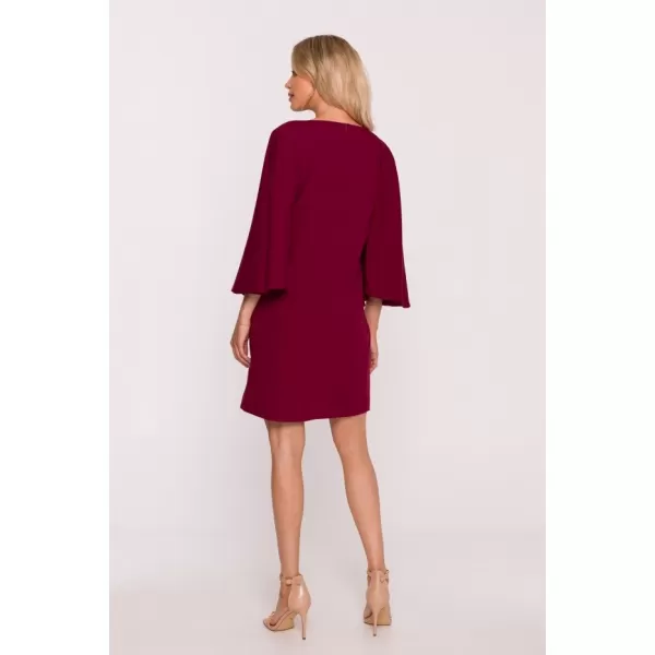  Šaty STYLOVE S426 GAŠTANOVÉ 