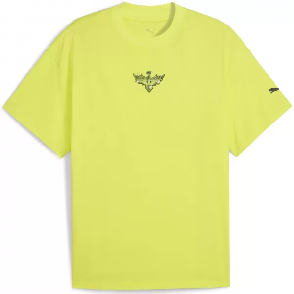 Pánske tričko PUMA MELO ALWAYZ ON 1 TEE 63075504 CITRÓNOVÝ SHERBERT 