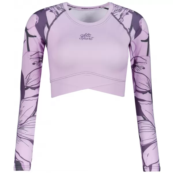  Dámsky funkčný prémiový crop top ALTISPORT VOJ/ALW114TR04 RUŽOVÁ 
