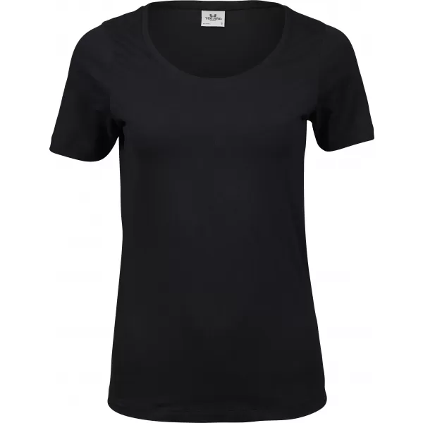  Dámske tričko TEE JAYS | TJ 450 BLACK 