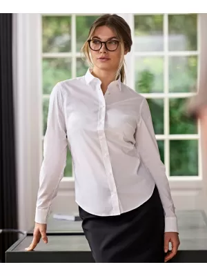 Dámska košeľa TEE JAYS | TJ 4025 WHITE