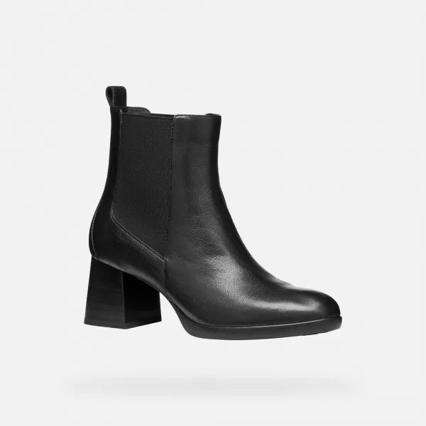  Dámske topánky GEOX WALK PLEASURE 55 G009736 ČIERNA 