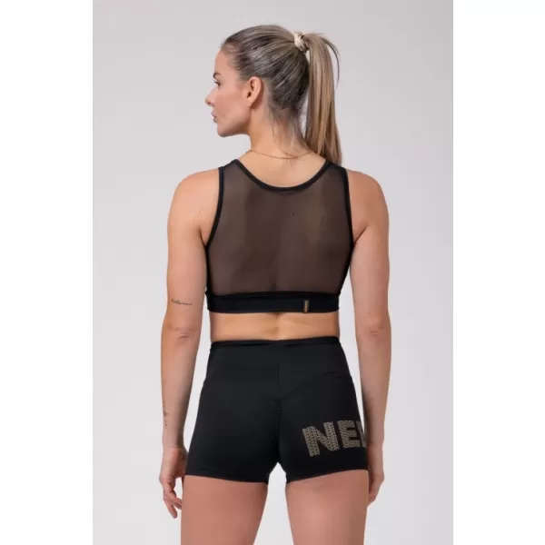 Gold Mesh mini top 830 BLACK Nebbia 