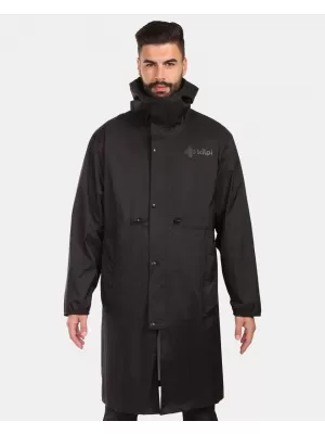 Pánsky pršiplášť KILPI TEAM RAINCOAT-U ZU0105KI ČIERNA