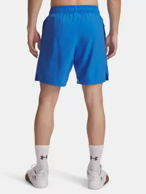 Pánske šortky UNDER ARMOUR UA TECH WOVEN WORDMARK SHORT 1383356-402 MODRÁ