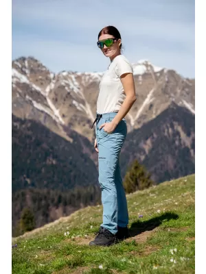 Dámske vonkajšie nohavice NORDBLANC OPAL NBSPL8193 MODRÝ