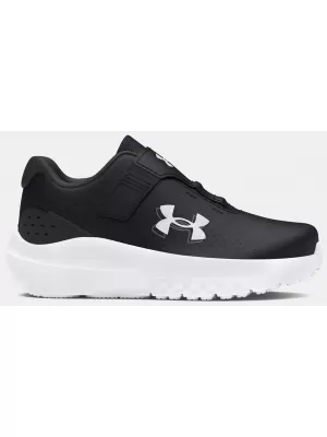 Chlapčenské topánky UNDER ARMOUR UA BINF SURGE 4 AC 3027105-001 ČIERNA