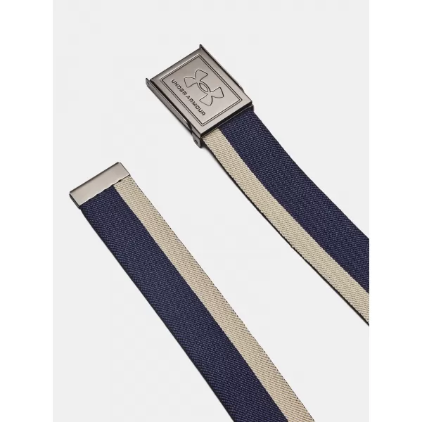  Pánsky opasok UNDER ARMOUR M STRETCH WEBBING BELT 1383935-410 MODRÁ 