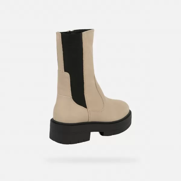  Dámske topánky GEOX SPHERICA EC7 G015004 BÉŽOVÁ 