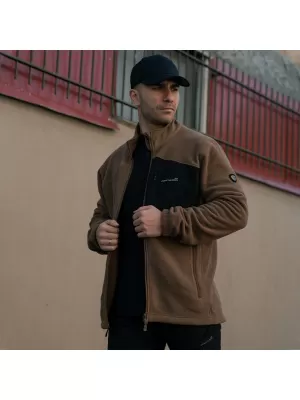 Pánska mikina PENTAGON ATHOS 2.0 MEN΄S FLEECE JACKET K08047 KOJOT