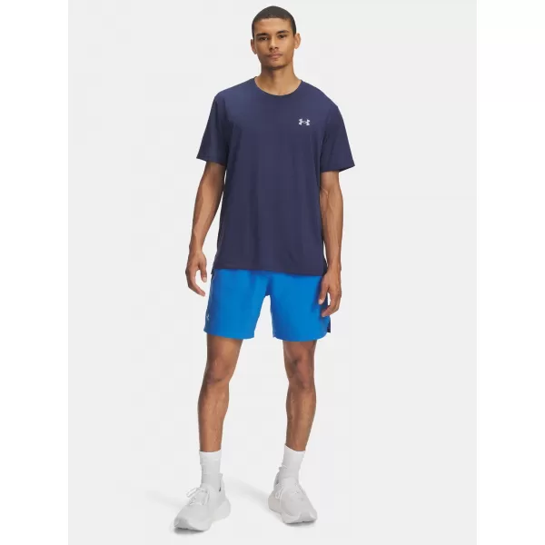  Pánske šortky UNDER ARMOUR UA LAUNCH 7'' SHORTS 1382620-402 MODRÁ 