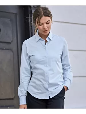 Dámska košeľa TEE JAYS | TJ 4031 WHITE