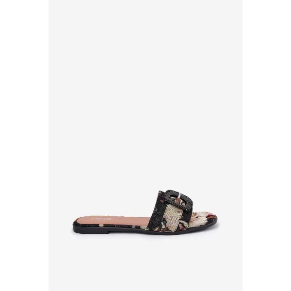  Dámske šľapky BOTO CLARIOLA 37411 BLACK 