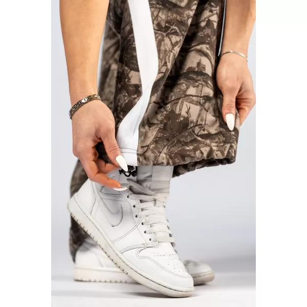  Nadrozmerné tepláky POWER 896 SVETLO HNEDÉ CAMO Nebbia 