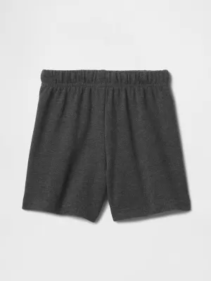 Detské kraťasy GAP LOGO SWEATSHORTS 725201-01 CHARCOAL HTHR GREY