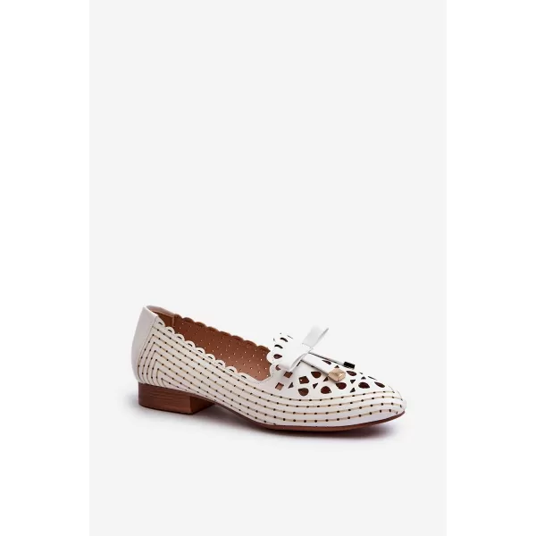  Dámske lodičky BOTO NESTAVIA 31464 WHITE 