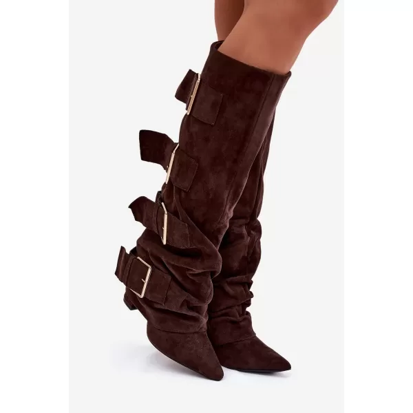  Dámske čižmy BOTO ISAVELLE 40940 BROWN 