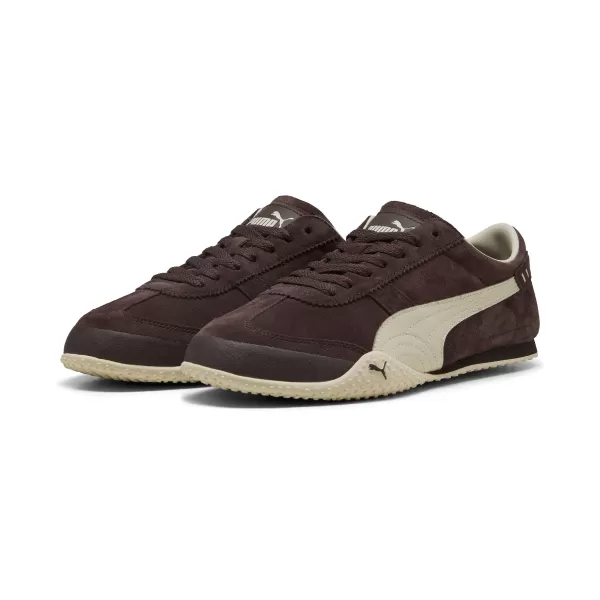 Dámske topánky PUMA BELLA UT CLASSIC 404620_03 ČOKOLÁDOVO HNEDÝ/ALPSKÝ SNEH 