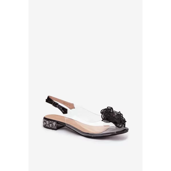  Dámske sandále D&A MR52-230 BLACK 