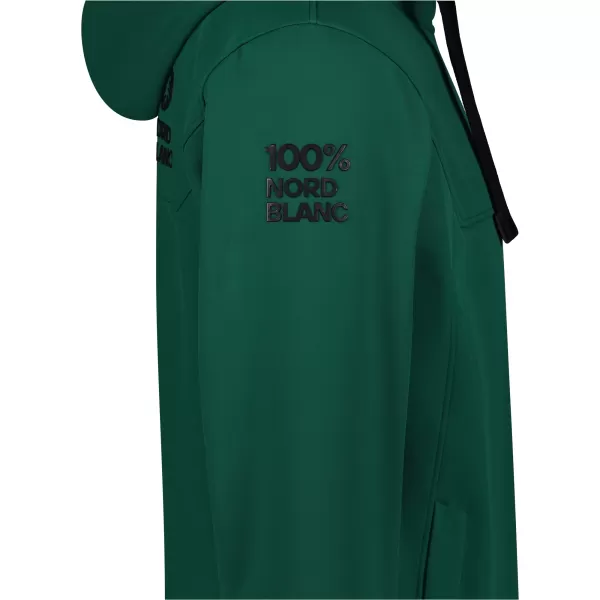  Pánska softshellová mikina NORDBLANC CANOPY NBSSM8340 ZELENÁ 