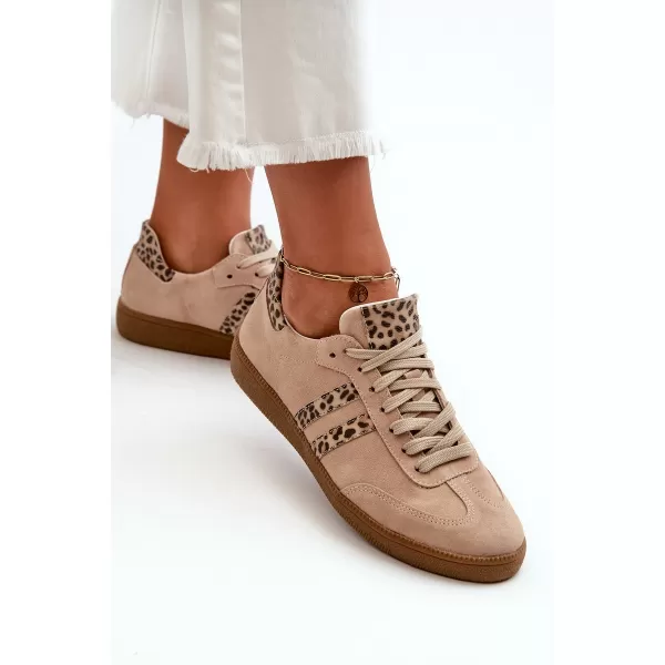  Dámske tenisky ZAZOO N1068 32634 BEIGE 