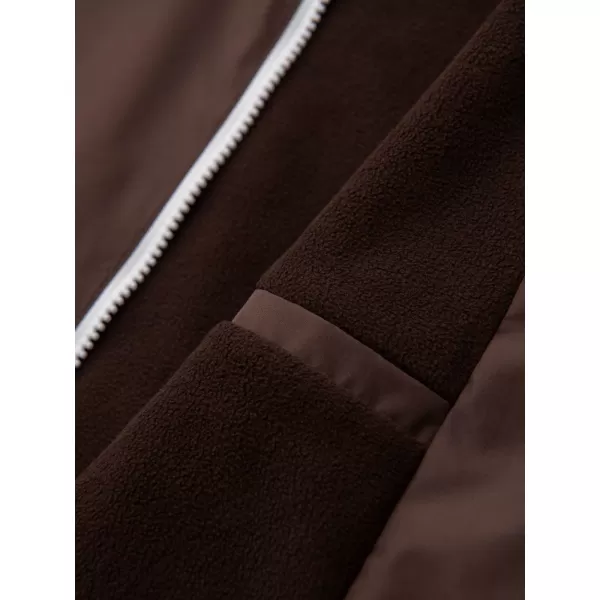  Pánska bunda OMBRE OM-JANP-0242 BROWN AND BEIGE 