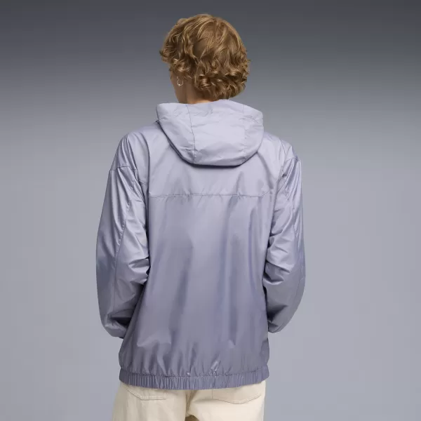  Pánska vetrovka PUMA ESS RELAXED WINDBREAKER 684626_65 ŠEDÁ OBLOHA 
