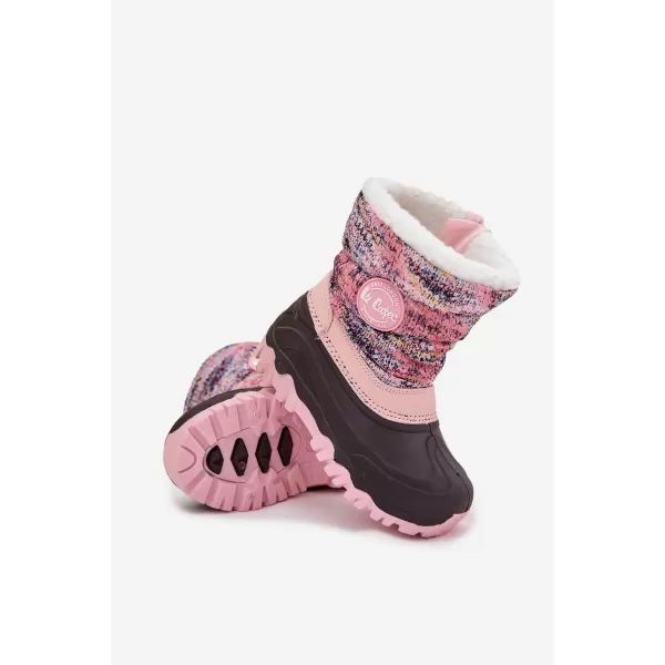  Detské zimné topánky LEE COOPER LCJ-25-10-3770 PINK 