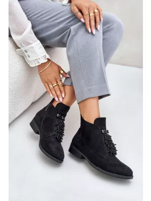 Dámske topánky S.BARSKI HY42-715 BLACK
