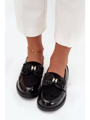 Dámske mokasíny D&A HY51-319 BLACK