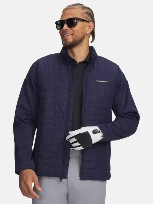 Pánska bunda UNDER ARMOUR DRIVE PRO INSULATED JACKET 6011061-410 MODRÁ