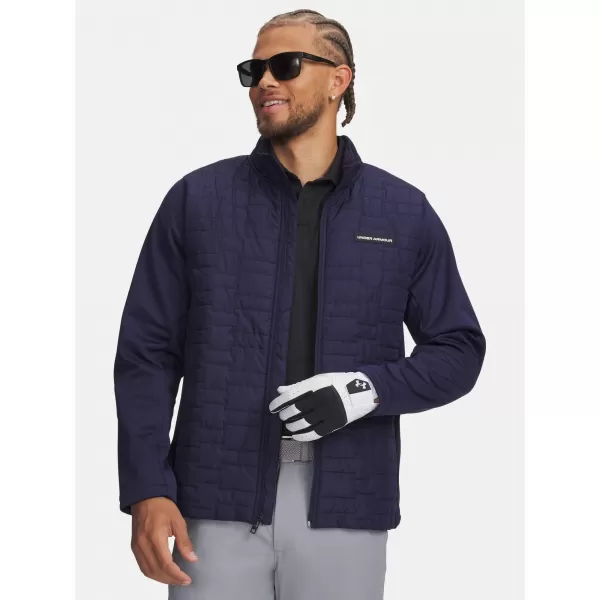  Pánska bunda UNDER ARMOUR DRIVE PRO INSULATED JACKET 6011061-410 MODRÁ 
