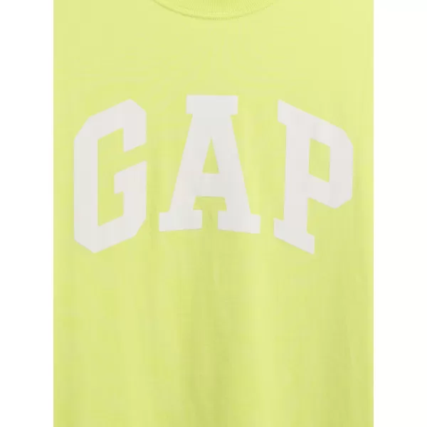  Pánske tričko GAP EVERYDAY BASIC LOGO TEE 856659-31 SUPERLIME 