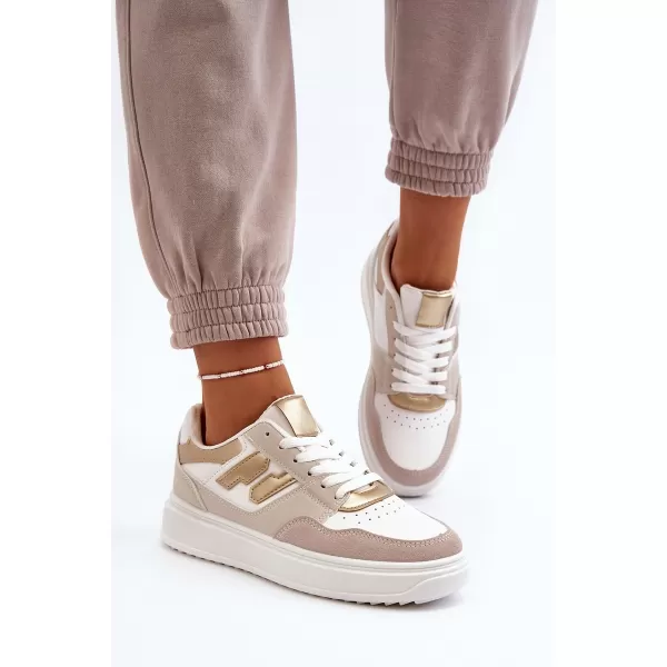  Dámske tenisky BOTO REGINES 30370 WHITE/GOLD 
