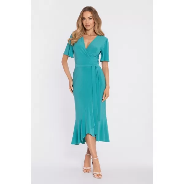  Dámske šaty MOE M912 TURQUOISE 